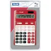 Milan Roter Blisterpack 12-stelliger Taschenrechner