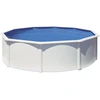 GRE Runder Stahlwandpool in Weiß KIT460ECO   Ø 460 x 120 cm, Kompletts...