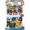 Puzzle aus 2 x 20 pièces Educa Spidey 19x27x4 cm