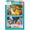 Educa 2x48 Teile Disney Tiere Der König Der Löwen+susi Und Strolch Puz...