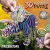 Puzzle 3D Educa Triceratops 27x37x5,5 cm