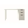 Umkehrbarer Schreibtisch mit Container mit 2 Schubladen B138 cm