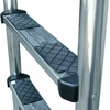 Gemischte Handlauftreppe mit Stufe