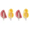 Lékué Ice Cream, Eisformen, Mehrfarbig, Rot, Gelb