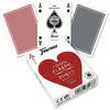 Fournier Plastik Poker Kartenspiel Nr. 2500 4 Standard Indizes Brettsp...
