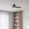 LED-Deckenventilator Hey, schwarz, DC, leise, Ø 90 cm, CCT