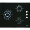 Cata Cib 6021 Bk Gasglasplatte 59 Cm 3 Brennern