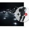 Edm Eiszapfenvorhang Mit 12 Led-streifen Für Programmierer 0.5x2 M