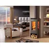 PANADERO Alba Holzofen Ecodesign 9,5 kW Noir   Clean Glass, Außenluftz...