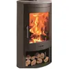Kaminofen mit Speckstein Panadero OVAL 3 STEIN - 8,7 kW