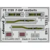 Eduard F-84F seatbelts STEEL 1/48 for KINETIC