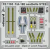 Eduard F/A-18E seatbelts STEEL 1/48 for MENG