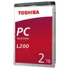 Toshiba L200 Hdwl120uzsva 2.5´´ 2tb Hdd