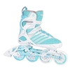 Inlineskates Draht 3.0 84 Softboat 85A Weiß/Mint MT 38
