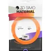 3DSimo Filament ABS II (MultiPro/KIT) - 3x5m (orange. schwarz. weiß)