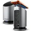 Axagon HMC-WL9 USB-C 10Gbps-Dockingstation mit 15 W kabellosem Laden 9...