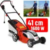 HECHT Rasenmäher Elektro 1641 | 41 cm Schnittbreite | 1600 W | Mulchki...