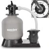 HECHT 302016 Sandfilteranlage Pool | 45 kg Sandkapazität | 550 W | 14,...