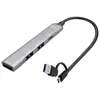 i-tec USB-A/USB-C Metal HUB 1x USB-C 3.1+3x USB 2.0