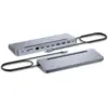 i-tec USB-C Metal Ergonomic 4K 3x Display Docking Station with P