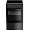 Beko FSS57100GAC, Freistehender Herd, Anthrazit, Drehregler, Anthrazit...