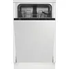Beko b300 BDIS16030, Voll integriert, Single (45 cm breit), Schwarz, T...