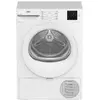 Beko D3H19E01W, Freistehend, Frontlader, Wärmepumpe, Weiß, Drehregler,...