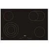 Beko HIC84401, Schwarz, Integriert, 80 cm, Keramik, Glaskeramik, 4 Zon...