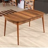 Emob Skye Decor, Barok, Esstisch, Nussbaum, Melamin-Spanplatte, 132 x ...