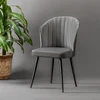 MENZZO Skye Decor, Rubi - Grey, Stuhlset (4 Stück), Grau, 100 % MDF, 5...
