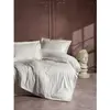 L'Essentiel Linge de Maison, Stripe - Ecru, Ekru, Satin-King-Bettbezug...