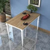 MENZZO Skye Decor, Esstisch, JA105 (120 x 120 x 73.80 cm)