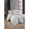 L'Essentiel Linge de Maison, Grey, Ranforce King-Size-Bettbezug-Set (F...