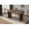 CONCEPT1 Skye Decor, Sablin - Venezia Walnut, Esstisch, Nussbaum, 100%...