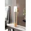 Opviq, Hochwertige Stehlampe aus Craft-Papier & MDF, Eiche, 135 cm hoc...
