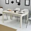 CONCEPT1 Hanah Home, Esstisch, Milan Travertine Dining Table