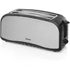 Tristar BR-1046 Toaster, 4 Scheibe(n), Schwarz, Edelstahl, Edelstahl, ...