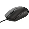 Trust Basi, Beidhändig, Optisch, USB Typ-A, 1200 DPI, Schwarz