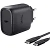 Trust Maxo USB-C-GaN-Ladegerät 45 W, Drinnen, AC, 20 V, 2 m, Schwarz