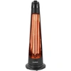 Eurom Q-Tower 1200 Heizstrahler, Standgerät, 1200 Watt, 2 Heizstufen