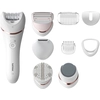 Philips Epilierer Series 8000 - (Modell BRE740/10), Aufsätze: 8 St.