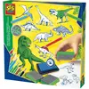 Ses, Stempel, Formen mit Muster Dino