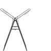 Brabantia 403347, Schwarz, 15 m, Flur, 592 mm, 4,1 kg