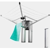 Brabantia Wallfix mit Box, Wäscheständer, Grau
