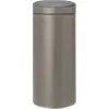 Brabantia Touch Bin 30 Liter Platinum