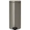 Brabantia NewIcon Treteimer 30 Liter Platinum