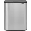 Brabantia Bo Touch Bin 2x 30 Liter Edelstahl Fingerprint Proof