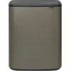 Brabantia Bo Touch Bin 60 Liter Platinum