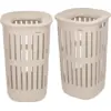 Brabantia Collect-It Wäschekorb 55 Liter - 2er-Set - Beige