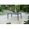 Allibert Girona Tisch Anthrazit - wetterfest, Garten, Outdoor | Final